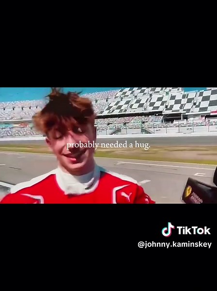 Maybe I did need a hug… but I put it on pole instead…#poleposition #tracktherapy #fypforyou #racing #driven