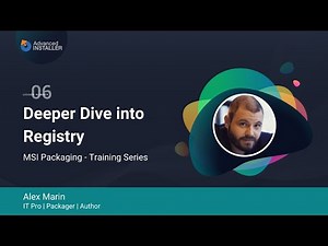 MSI Packaging FREE Training & Certification | Lesson 6: Deeper Dive into Registry