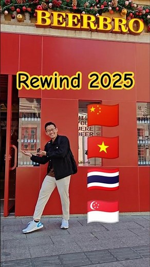 Rewind 2025 🔚🇨🇳🇻🇳🇹🇭🇸🇬 Full travel vlogs on my channel 👆 亚洲旅游 Asia Travel #exploreasia #travelasia