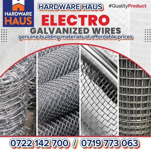 Galvized wires available at HARDWARE HAUS, Nyahururu. #hardware #nyahururutiktokers #hardwarehausltd #strongfoundations #build