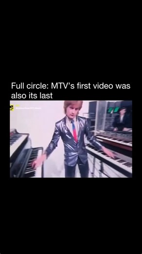 Songs That Should Not Work on Instagram: "MTV closed its broadcast era the same way it began. On December 31, 2025, the network signed off by airing Video Killed the Radio Star — the exact video that launched MTV in 1981. What started as a bold statement about music becoming visual ended as a quiet acknowledgment of how much the industry, and media itself, had changed. A rare moment where pop culture history closed its own loop. #MTV #MusicHistory #PopCulture #1980s #FullCircle"