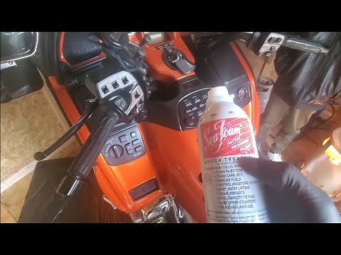 WATCH THIS BEFORE YOU SEAFOAM A GOLD WING GL1800 AND POSSIBLY OTHER MOTORCYCLES
