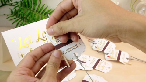 Amazon.com: Stofinity 100 Pcs Wedding Tags - Let Love Sparkle Wedding Send Off Tags for Weddings Anniversary Parties Engagement : Health & Household