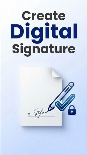 How To Create Digital Signature | How To Make Digital Signature | How To Create E Signature