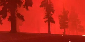 Apocalyptic videos show devastation near Lake Tahoe as California struggles to contain raging wildfire