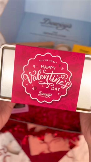 The perfect Valentine’s gift? 🍪 Cookies! 💕 Order cookies, coffee cakes and more shipped right to their door. | Dewey's Bakery