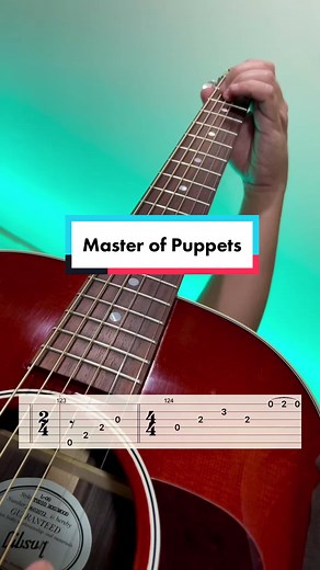 Master of Puppets Guitar Tab Lesson