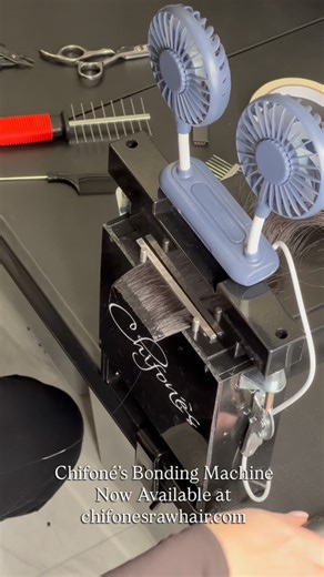 Grandeur Hair Extensions | Ice Bonds & Keratin Bonds on Instagram: "The Next Level of Bond Creation. Introducing the Bonding Machine, the newest innovation from Chifoné’s — designed to elevate the speed, precision, and consistency of your K-Tip and micro-keratin bond production. Created for stylists who demand excellence, this machine transforms the way you create bonds, cutting production time dramatically while delivering clean, uniform, salon-ready tips every single time. Why You’ll Love It •