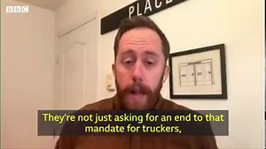420K views · 6.1K reactions | A state of emergency has been announced in Canada's capital city, Ottawa, after truckers protesting a vaccine mandate brought roads to a standstill. The BBC's Ros Atkins explains how the protests got to this point https://bit.ly/3HB9VG0 | BBC News | Facebook
