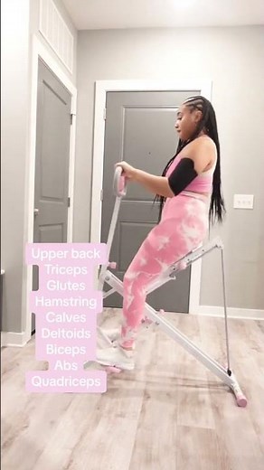 Row-N-Ride works out all these 9 body parts all at once!