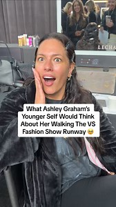Young #AshleyGraham would be *so proud* to know her current self is walking the #VictoriaSecretFashionShow runway for the first time. Video: Bustle/@graciefarquhar | Bustle