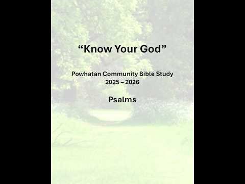 Lesson 23: God Is in Control