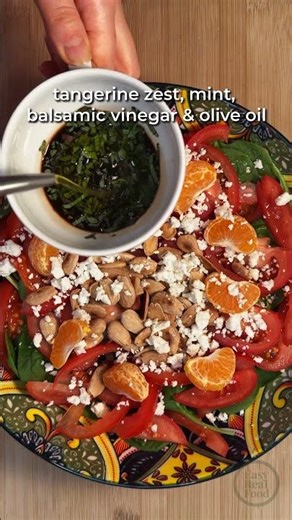 Tangerine, Almond & Mint Salad