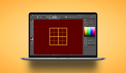 How To Make A Grid In Illustrator | The Complete Guide – Logos By Nick