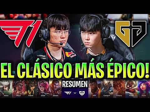 FAKER vs CHOVY! 😱EL CLÁSICO MÁS ÉPICO DE LA HISTORIA!🔥 | T1 vs GEN Resumen Completo LCK SPRING 2026