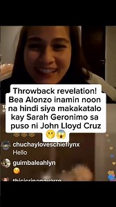 Bea Alonzo amin: Wala akong laban kay Sarah Geronimo kay John Lloyd Cruz! 🫢