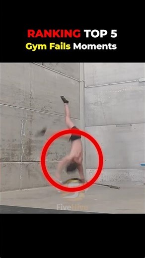 Ranking The Worst Gym Fails #gym #fails #shorts