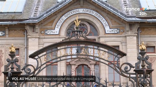 11K views · 156 reactions |  Cambriolage au musée de la porcelaine de Limoges : des pièces chinoises extrêmement rares ont été dérobées pour un butin total estimé à plus de 6 millions d’euros. | Le 20h – France Télévisions | Facebook