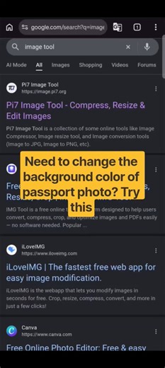 How to change background of passport photo?#passportphoto #photoediting