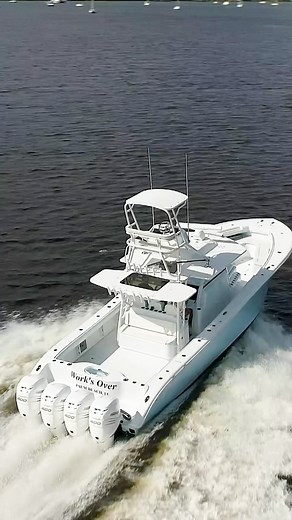 12 reactions | Making waves in this Yellowfin 42  ~—~—~—~—~—~—~ Reminder! Visit us at the official Yellowfin display in the convention center (Booth MB1256) Corey Simon will be ready to help you explore all things Yellowfin! We are the official dealer for Yellowfin, Miami, through the Keys.  Contact Corey Simon 786-286-1526 | corey@offthehookys.com #yellowfin #boating #yachting #centerconsole #yellowfinyachts #dbmibs | Off The Hook Yachts | Facebook