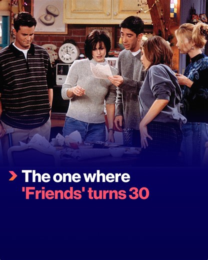 On this day in 1994, one of the most beloved sitcoms of all time made its debut. So why at 30 years old is 'Friends' still so popular? | The Project