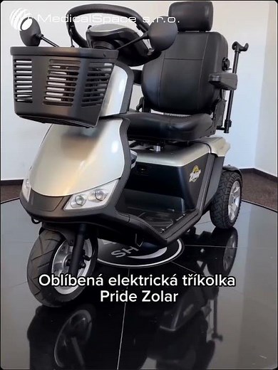 Elektrická tříkolka pro seniory a důchodce - jeden z nejoblíbenějších skútrů tohoto měsíce