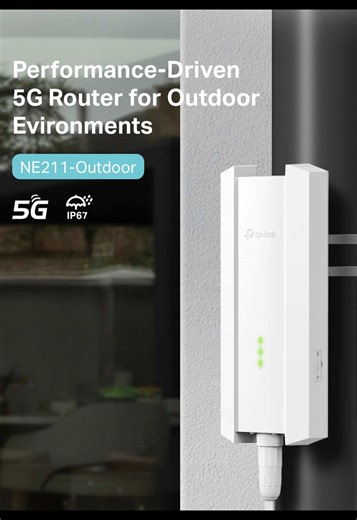 راوتر TP-Link NE211 5G الخارجي المتميز