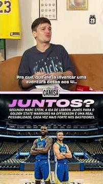 If LeBron James and Stephen Curry team up on the Warriors, can they win a title together? 🤯🏆
