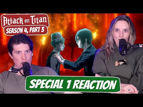 EREN MOVES FORWARD | Attack on Titan Final Season Newlyweds Reaction | Season 4, Part 3, Special 1