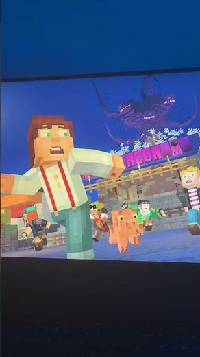 playing minecraft story mode in 2025 😐 #minecraft