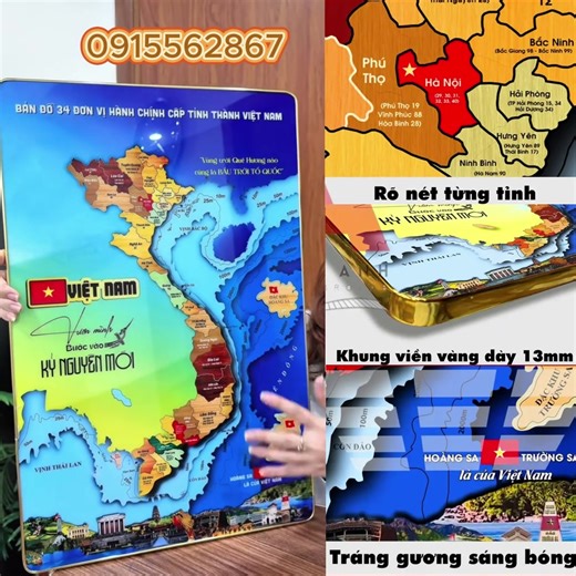 🇻🇳 XẢ KHO CHỈ 99K - NHANH TAY SẮM TẾT 🇻🇳 NHANH TAY SẮM TẾT 🇻🇳 BẢN ĐỒ TRÁNG GƯƠNG VIỆT NAM – 34 TỈNH THÀNH Không chỉ là bức tranh, mà là niềm tự hào dân tộc – dấu ấn quê hương được phản chiếu qua từng lớp gương sáng ✨ ✨ In sắc nét 34 tỉnh thành – nổi bật, tinh tế ✨ Bề mặt tráng gương cao cấp – sáng bóng, hiện đại ✨ Phù hợp treo phòng khách, văn phòng, lớp học, quán cà phê ✨ Là món quà tặng ý nghĩa và sang trọng cho bạn bè, thầy cô, người thân 💥 Giá ưu đãi hôm nay – Free Ship Toàn Quốc! Tre