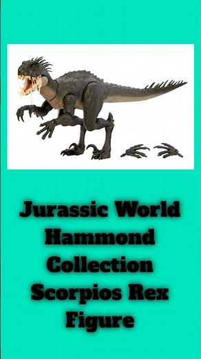 Jurassic World Hammond Collection Scorpios Rex Figure