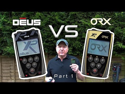 METAL DETECTOR comparisons XP ORX and the XP Deus | Part 1 menu