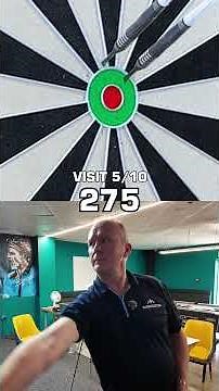 ANDY CORNWALL VS THE BULLSEYE SCORING CHALLENGE! 🎯 #darts #shorts