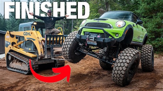 Finishing The Mini Cooper Monster Truck!