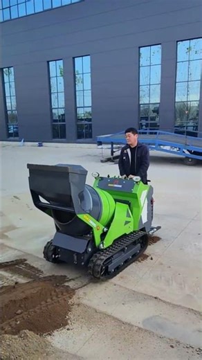 🚜 “Mini Loader Machine Leveling Dirt Like a Beast! 💪🔥 #Shorts”