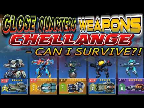 CLOSE QUARTERS CHALLENGE 😱 – Can I SURVIVE with Shotguns?! | Mech Arena