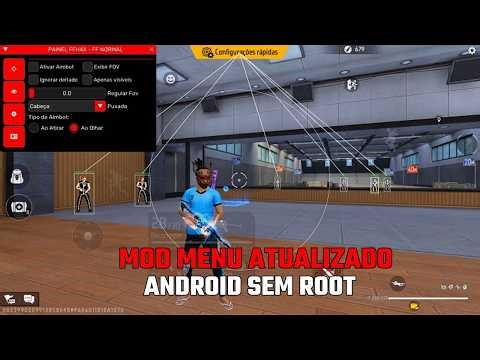 HACK MOD MENU FF GRÁTIS ATUALIZADO 🍓 PAINEL AIMBOT ESP LINE PARA ANDROID E IOS LINK MEDIAFIRE