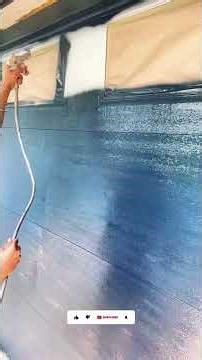Update your garage door with a paint job 😁 Color: SW Polish