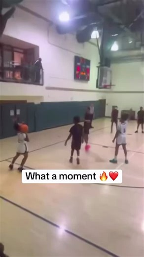 SportsCenter | Entire crowd rushed the court for him 🥹🏀 (via lilcell00) | Instagram