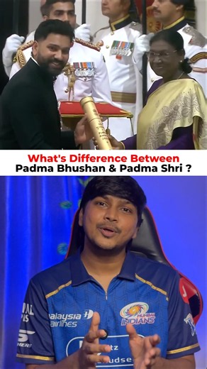 What's Difference Between Padma Bhushan & Padma Shri?