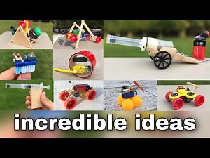 AMAZING SUPER TOP INCREDIBLE INVENTIONS AND AWESOME THINGS YOU CAN MAKE AT HOME