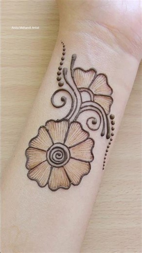 Gorgeous mehandi design #mehndi #henna #mehandidesign #letestmehndi