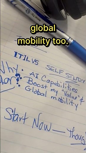 ITIL v5 Self Study To Do List - Thought Rock Courses and Exam #itilv5 #itilcertification #itil