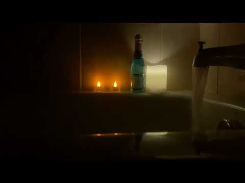 Bathtub Filling ASMR // Candlelight and Bubbles 10 Hour Loop