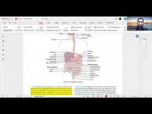 شرح كتاب كراوس في التغذية الفيديو الأول (الجهاز الهضمي 1)