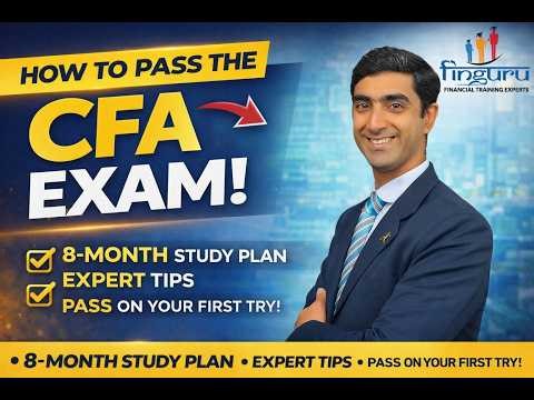 How to Pass the CFA Exam | 8–10 Month Study Plan (Proven 3-Stage Strategy)