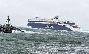 Color Line innstiller avganger på grunn av uvær