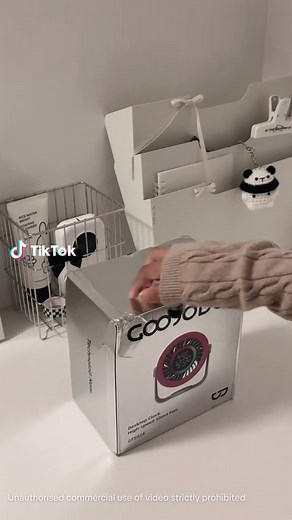 Introducing the Goojodoq Desktop Fan with Digital Clock