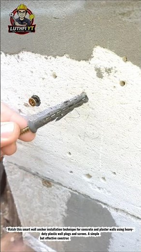 Wall Anchor Installation Trick That Every Builder Should Know
